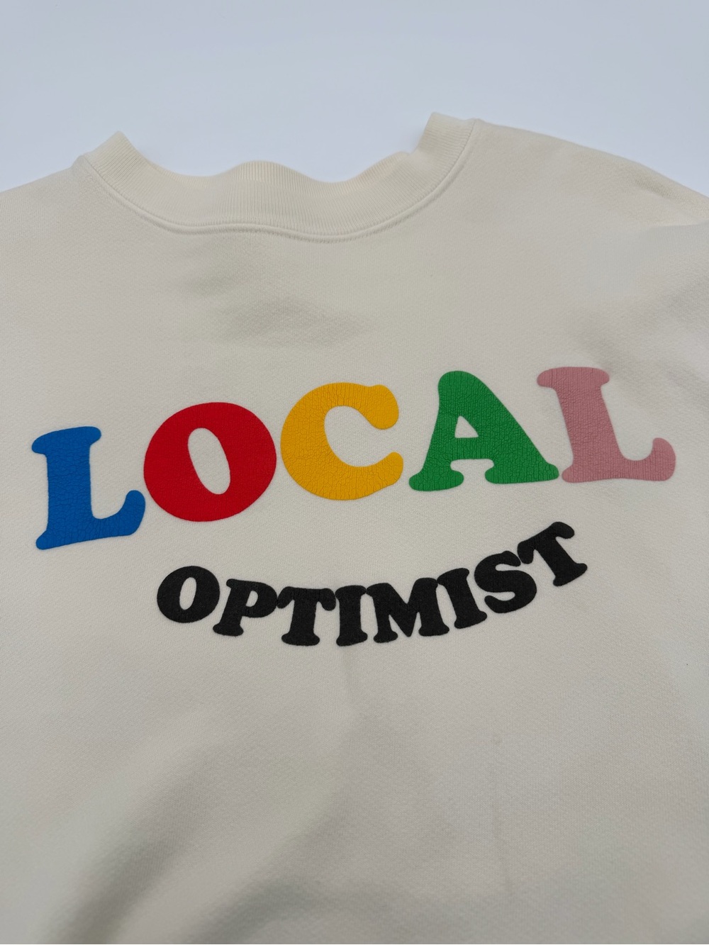 Madhappy Cream Crewneck Sweatshirt